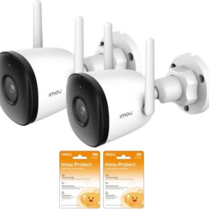 Zestaw 2 kamer IP Imou Bullet 2C 4MP IPC-F42P i 2 chmur Imou Protect