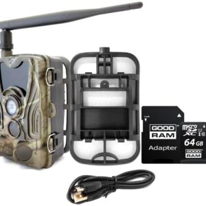 Fotopułapka HC801 Pro + KARTA PAMIĘCI microSD GOODRAM CL10 64GB