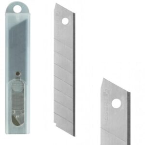 Hoegert HT4C662 Ostrza łamane wymienne 18 mm, stal SK5, 10 sztuk w blistrze