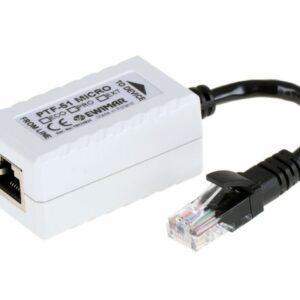 Zabezpieczenie przeciwprzepięciowe 1-kanałowe do kamer IP serii EXTREME EWIMAR PTF-51-EXT/PoE/Micro