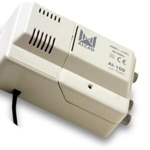 Wzmacniacz Alcad AI-100 VHF-UHF 1we/2wy szerokopasmowy
