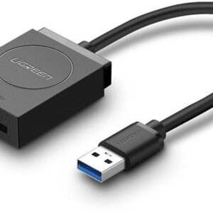 Ugreen czytnik kart SD / micro SD na USB 3.0 czarny