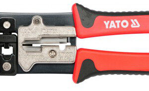 Zaciskacz wtyków RJ45, RJ11, RJ12 YATO YT-22422