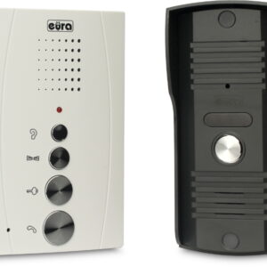 Zestaw domofonowy EURA ADP-11A3 / DIN15W12 + elektrozaczep
