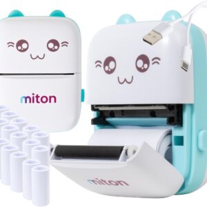 Drukarka termiczna Miton MT-001 +15 rolek