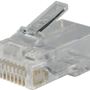 Złącze RJ45 męskie pass through UTP Kat 6 ref. 209906