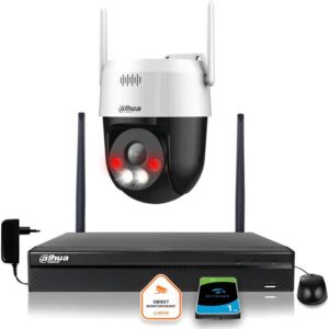 Zestaw monitoringu IP Dahua Bezprzewodowa kamera 5MPx P5AE-PV i rejestrator z dyskiem
