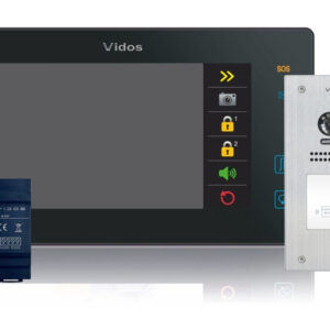 Wideodomofon VIDOS DUO M1021B-2/ S1201A