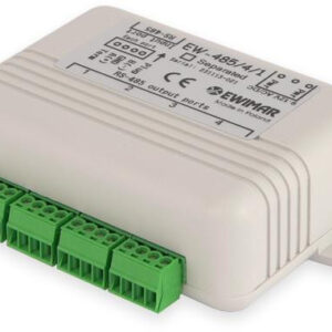 Dystrybutor rozdzielacz magistrali RS-485 z separacją EWIMAR EW-485/4/1/So