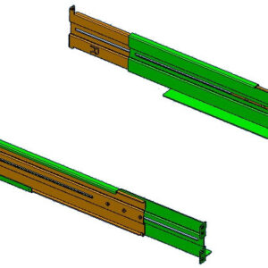 ZESTAW SZYN MONTAŻOWYCH DO SZAF 19" PowerWalker DLA UPS VI R1U