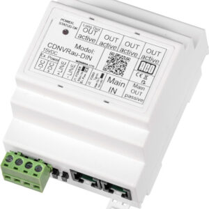 ACO Rozdzielacz aktywny VIDEO na szynę DIN - CDNVRau-DIN