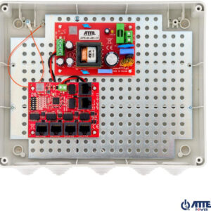 Zestaw do 5 kamer IP switch PoE 5P+1UP ATTE IP-5-11-L3