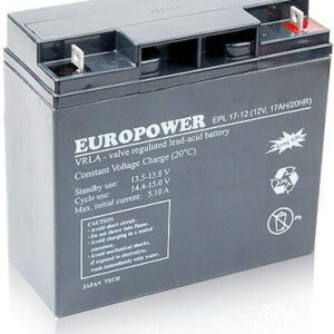 Akumulator AGM EUROPOWER serii EPL 12V 17Ah (Żywotność 15 lat)