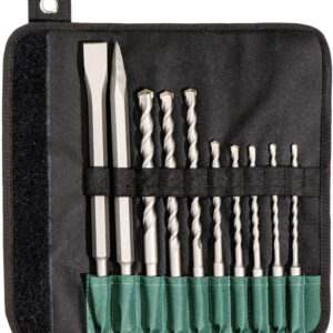 Zestaw wierteł i dłut Metabo w zwijanym etui