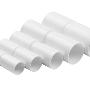 Złączka do rur elektroinstalacyjnych sztywna, prosta BIAŁY ZPL-20 (PACZKA 100szt.)