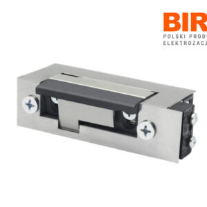 Elektrozaczep BIRA symetryczny ES1-001-KZ 12V AC/DC z kontrolą zamknięcia