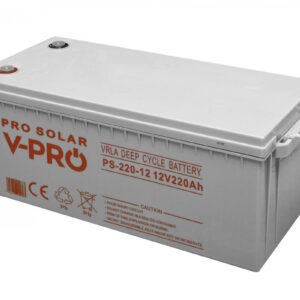 AKUMULATOR VOLT POLSKA DEEP CYCLE VPRO SOLAR 12V 220AH VRLA BEZOBSŁUGOWY