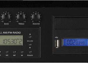 Wzmacniacz miksujący MONACOR PA-8120RCD PA MP3, FM