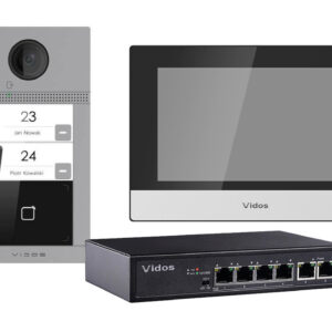 WIDEODOMOFON IP VIDOS ONE 2xM2010/S2402-N