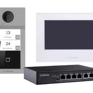 WIDEODOMOFON IP VIDOS ONE 2xM2010W/S2402