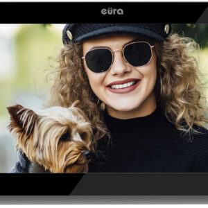 WIDEODOMOFN EURA VDP-98C5 czarny, wi-fi, Tuya