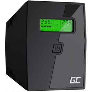UPS ZASILACZ AWARYJNY Green Cell POWER PROOF 600VA 360W Z WYŚWIETLACZEM LCD UPS01LCD