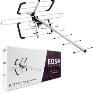 Antena DVB-T/T2 Spacetronik EOS L Combo Black (pasywna)