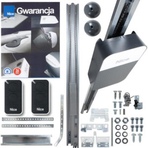 Zestaw NICE SPIDO 600 do bram garażowych (pasek SR16B - 2x 1.6m)