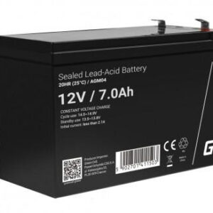AKUMULATOR AGM Green Cell VRLA 12V 7Ah