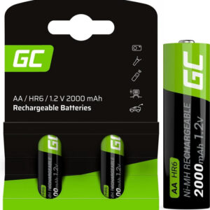 AKUMULATORKI Green Cell 2x AA HR6 2000mAh GR06