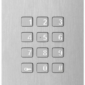 ACO COMO-PRO-CODE-A1 Panel domofonowy COMO-PRO-CODE-A1, audio, 1 przycisk dzwonienia, zamek szyfrow