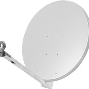 Antena satelitarna aluminiowa Classic-Line Biała
