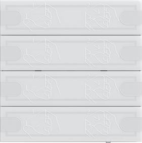 GIRA czujnik przyciskowy 4 Komfort 4x KNX TS4 białe 5004003