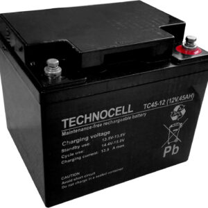 Akumulator AGM TECHNOCELL serii TC 12V 45Ah