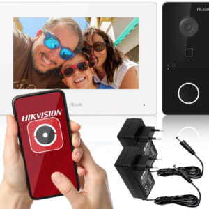 Zestaw wideodomofonowy IP Hilook by hikvision IP-VIS-SLIM-W
