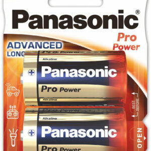 Bateria D / LR20 PANASONIC PRO POWER (blister 2 szt.)