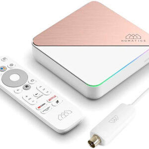 Android TV Box Homatics R 4K Plus WiFi 4GB RAM/32GB ROM + dekoder DVB-T2 H.265