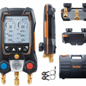 Elektroniczna oprawa zaworowa Testo 550s zestaw Basic 0564 5501