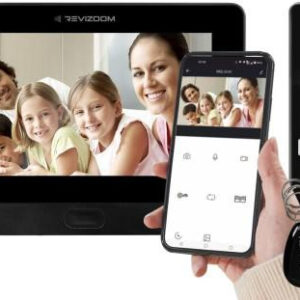 Wideodomofon REVIZOOM RM-T471HD BLACK/RC-411HD-C
