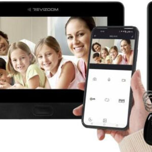 Wideodomofon REVIZOOM RM-T471HD BLACK/RC-411HD-CK