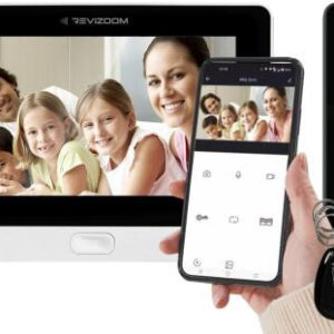Wideodomofon REVIZOOM RM-T471HD WHITE/RC-411HD-CK