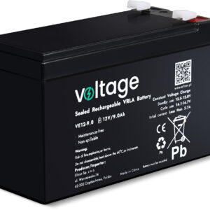 Akumulator AGM Voltage 12V 9Ah VE12-9.0 (Żywotność 6-9 lat)