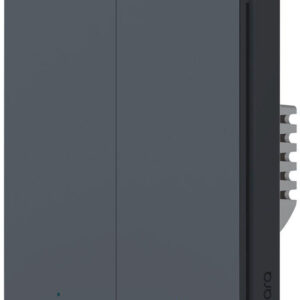 Aqara Smart Wall Switch H1 Szary podwójny bez przewodu neutralnego