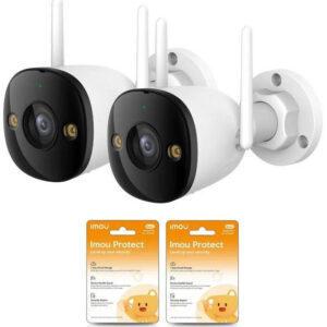 Zestaw 2 kamer IP Imou bullet 3 5MP z chmurami Imou Protect