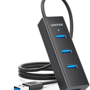 Hub USB Unitek USB-A 5Gbps, 4x USB-A | Aktywny,