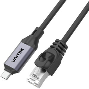 Unitek Kabel Ethernet USB C RJ-45 LAN przewód sieciowy 1m