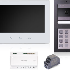 WIDEODOMOFON HIKVISION DS-KIS704EY-ACW2/Aluminium