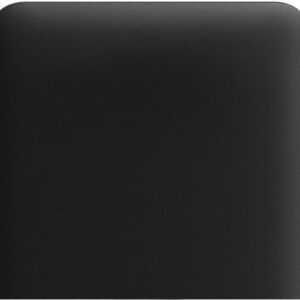 AJAX Przycisk SideButton (1-gang) vertical (black)