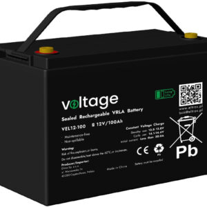 Akumulator AGM Voltage Long Life 12V 100Ah VEL12-100 (Żywotność 15 lat)