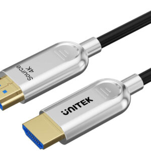 Unitek Kabel optyczny HDMI 2.0 AOC 4K 60Hz 15 m